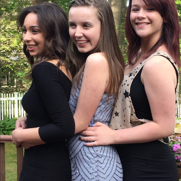 Bebe Bodycon Black Dress - Picture 7 of 7